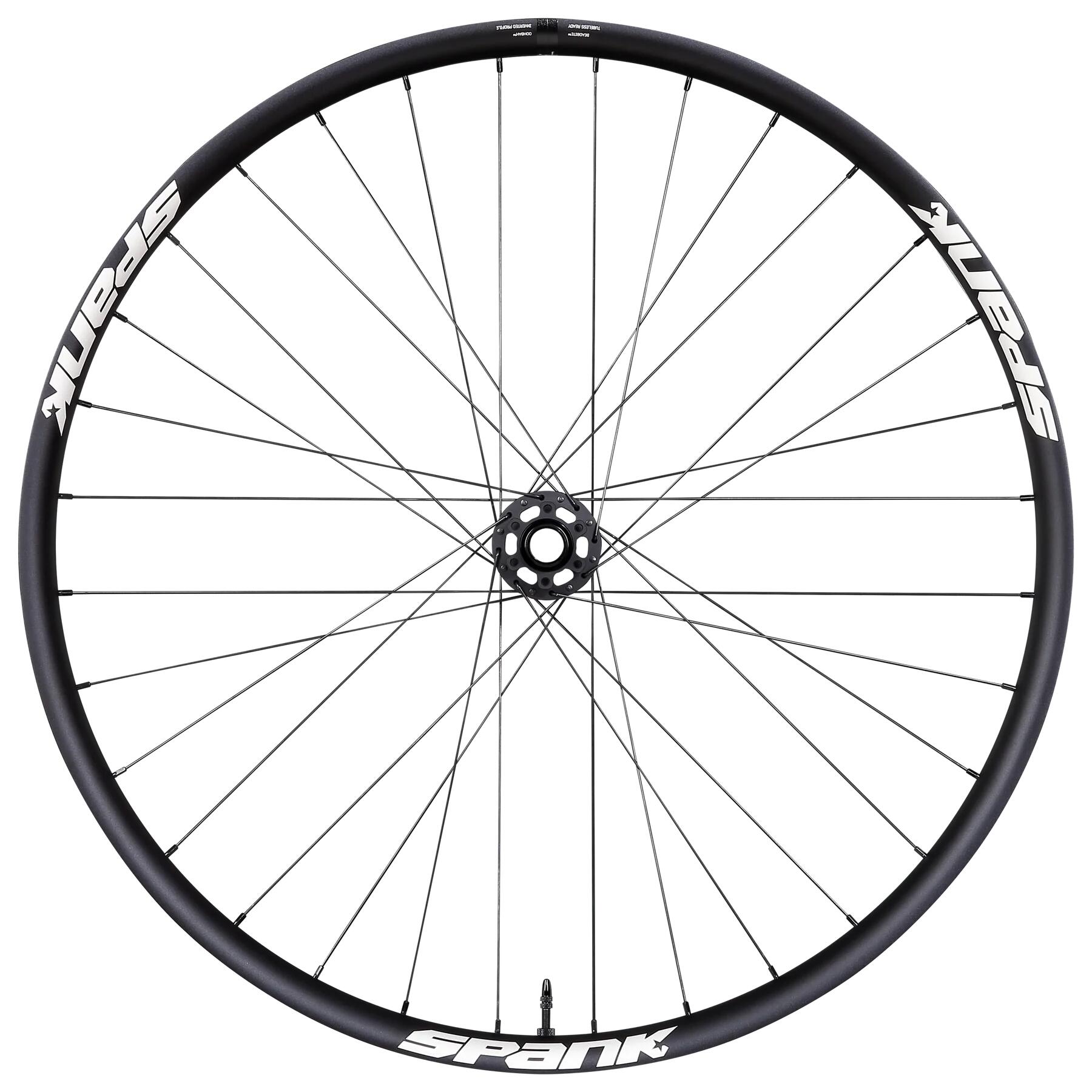 Spank Hex Oozy Trail 395+ Boost Front Wheel 29in 32H Black