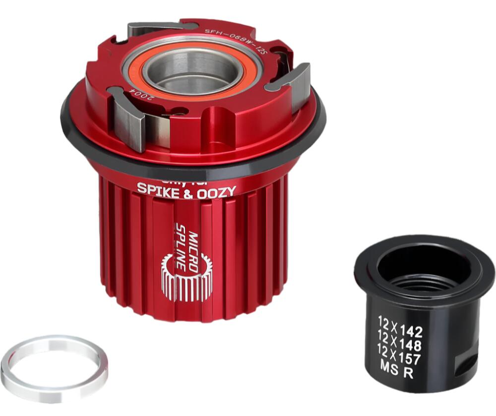 Spank Oozy/Spike Rear Hub Microspline Alloy Freehub Body Spacer Ring 142/148/157