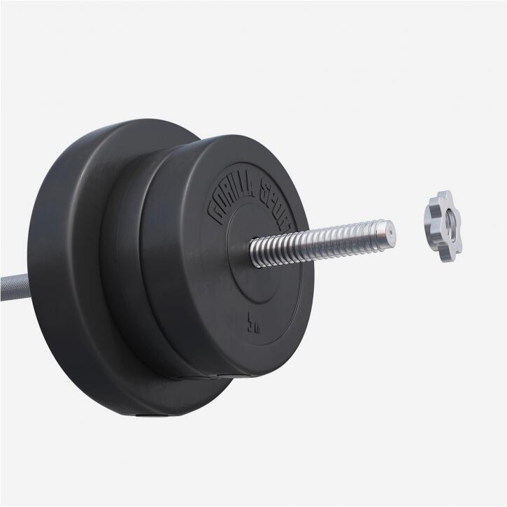 Second Hand - Set de gantere 100 kg - 30/31 mm - Ca nou