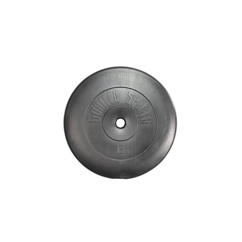 Second Hand - Disc din plastic umplut cu ciment de la 1.25 la 15 kg - Ca nou