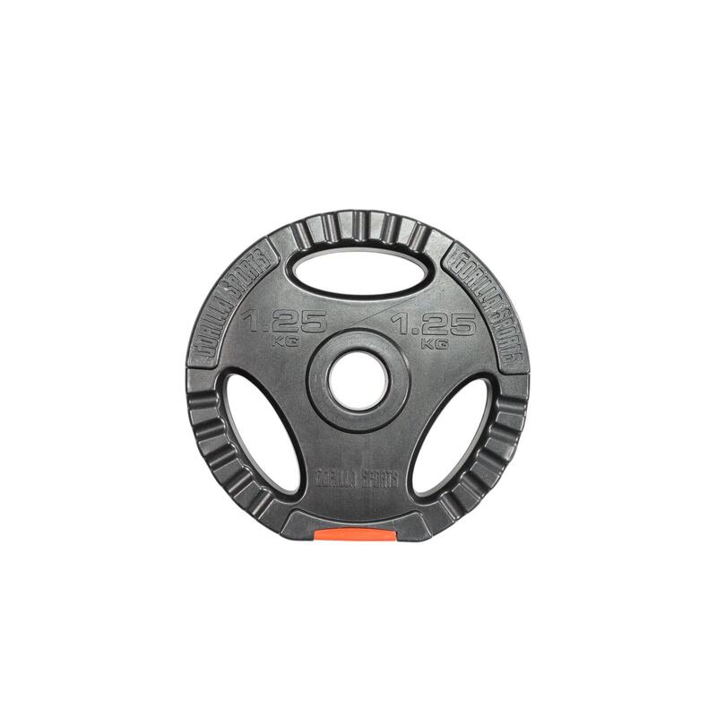 Second Hand - Disc de plastic umplut cu ciment și mâner (1,25-15 kg) - Ca nou