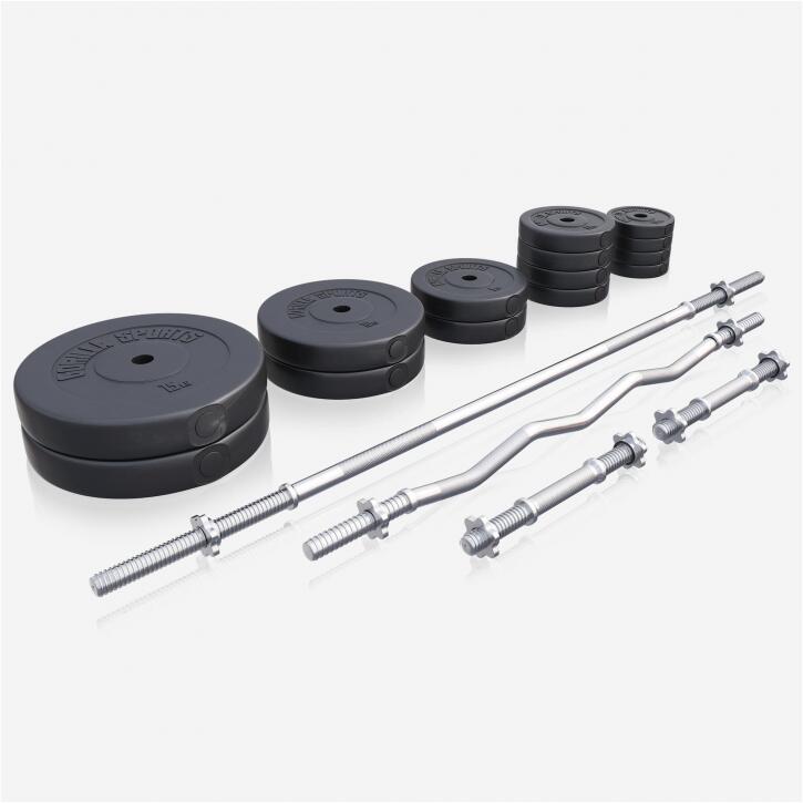 Second Hand - Set de gantere 100 kg - 30/31 mm - Ca nou