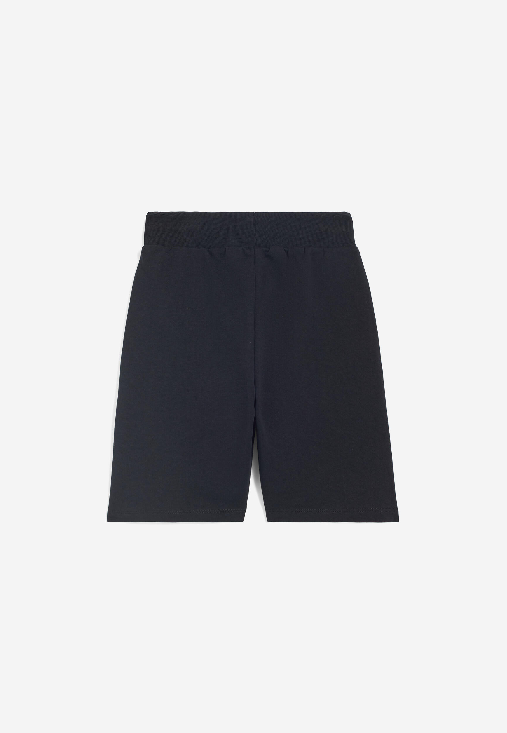 Pantaloncini da bambina in jersey con spacco sul fondo 2/3