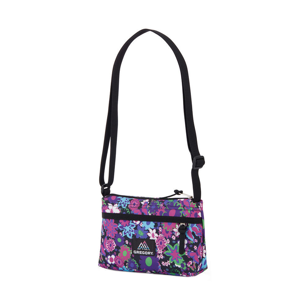 Floral Gregory Body Bag Envelope Shoulder Bag 1L Wildflower Purple