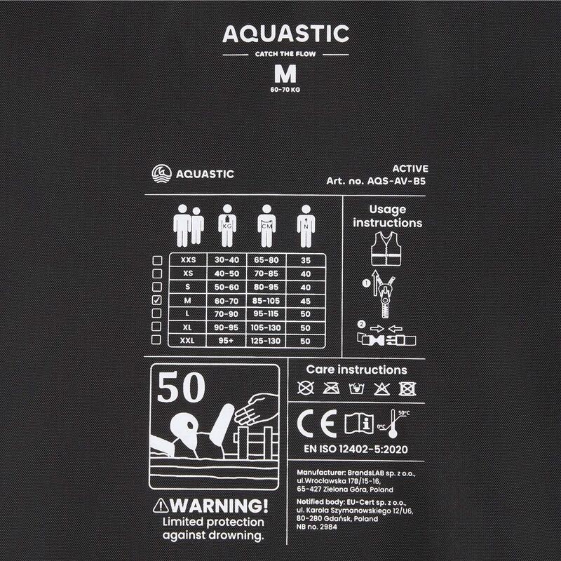 Kamizelka asekuracyjna AQUASTIC Active 50N