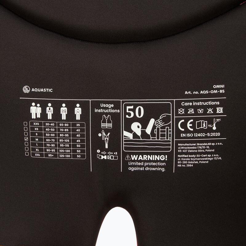 Kamizelka asekuracyjna AQUASTIC Omni 50N neoprenowa