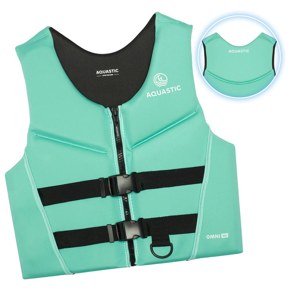 Kamizelka asekuracyjna AQUASTIC Omni 50N neoprenowa