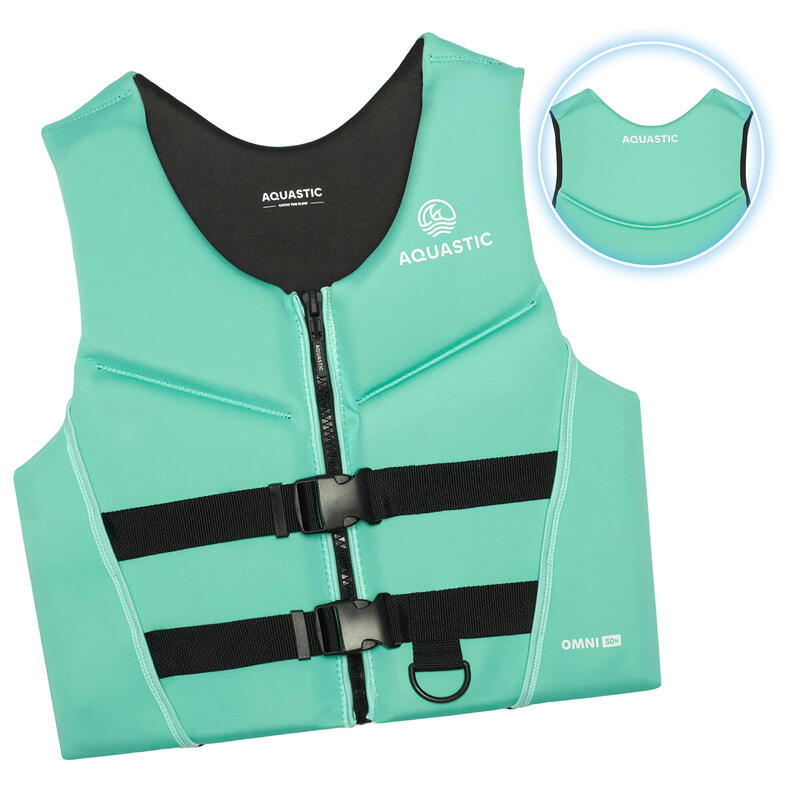 Kamizelka asekuracyjna AQUASTIC Omni 50N neoprenowa