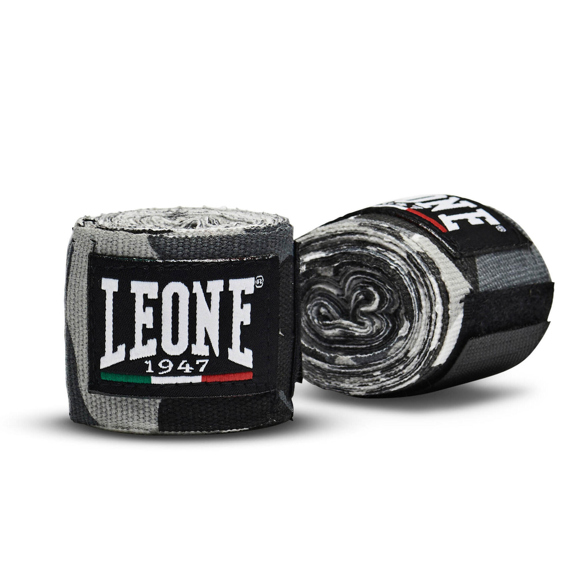 LEONE 1947 Ligaduras 3,5 mts Textura COR: Camouflage cinza - AB705