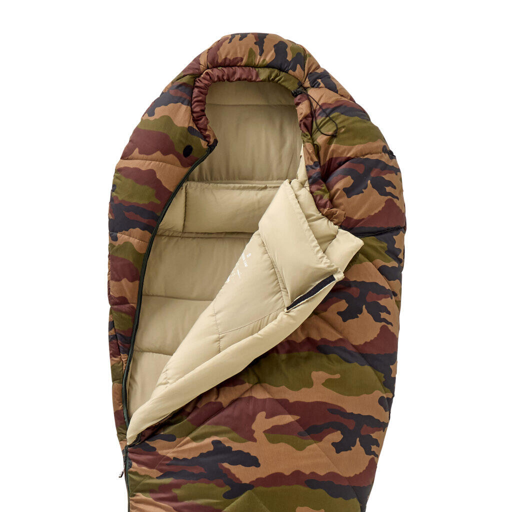 Sac de Couchage Expédition Cervin Camouflage 3/4