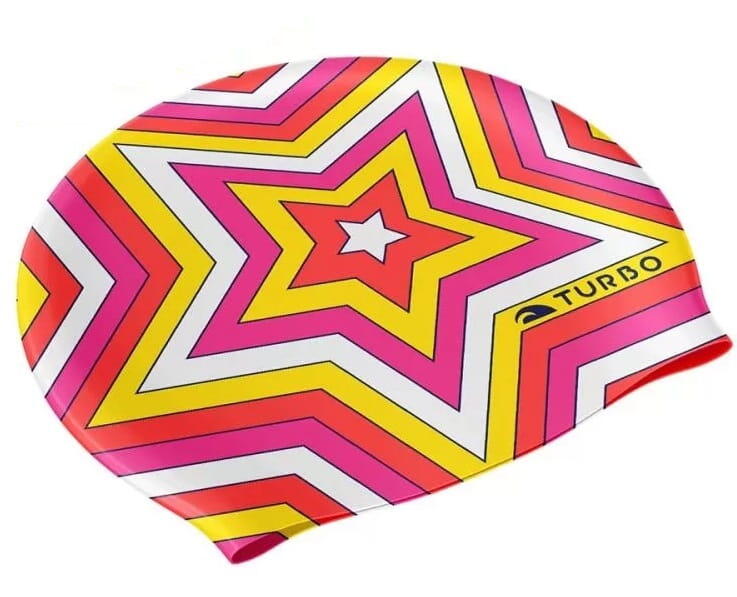 Czepek silikonowy Turbo Groovy Flowers 3/4
