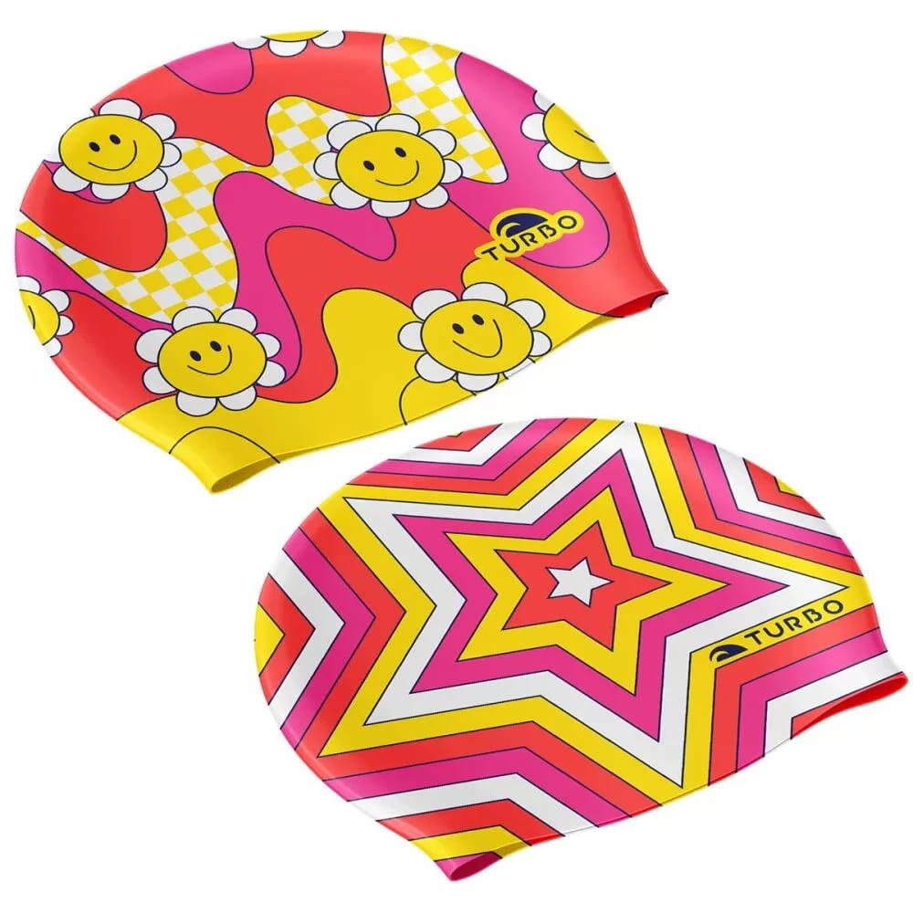 Czepek silikonowy Turbo Groovy Flowers 4/4