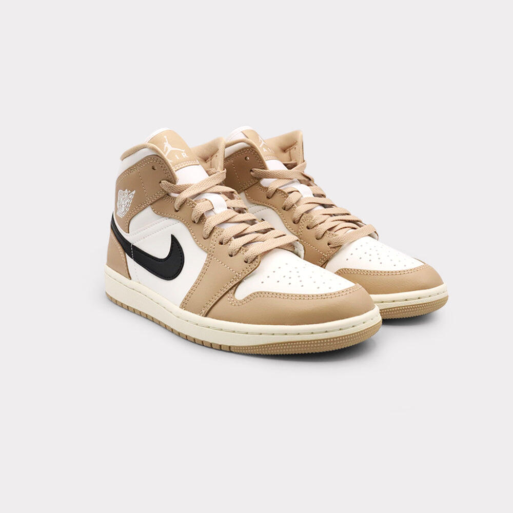 Air Jordan 1 Mid Tan Black (W) 2/4