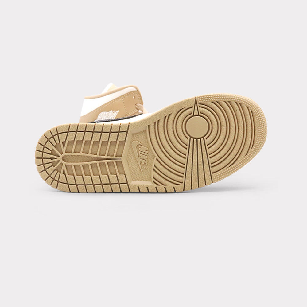 Air Jordan 1 Mid Tan Black (W) 4/4