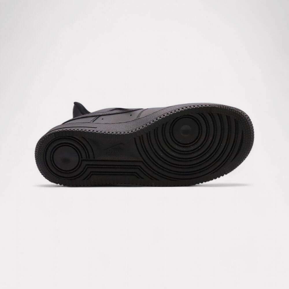 Nike Air Force 1 Black - Rope Lace Black 4/4