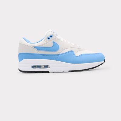 Schoenen - air max 1 - white/university blue