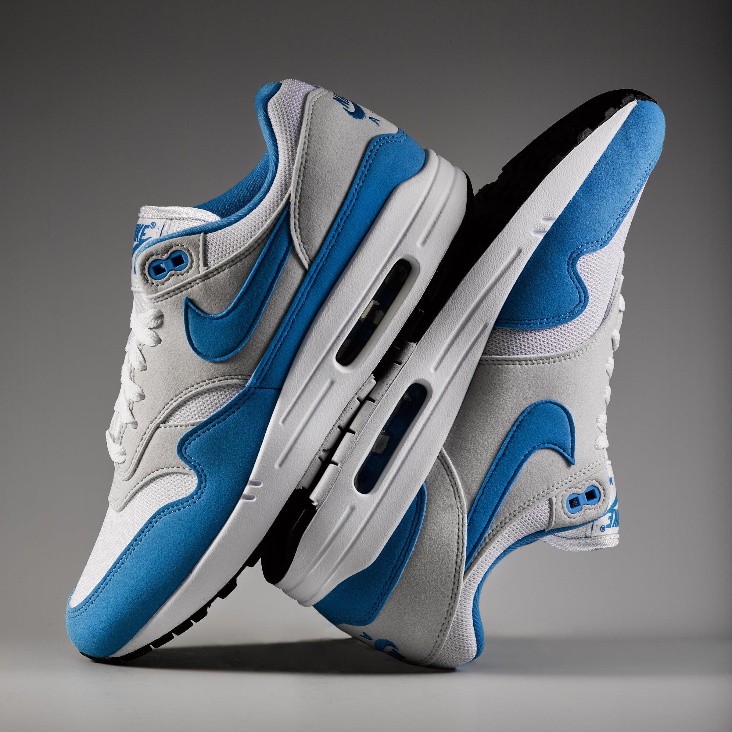 Nike Air Max 1 White University Blue 5/5
