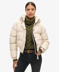 Bomber Puffer à capuche de sport