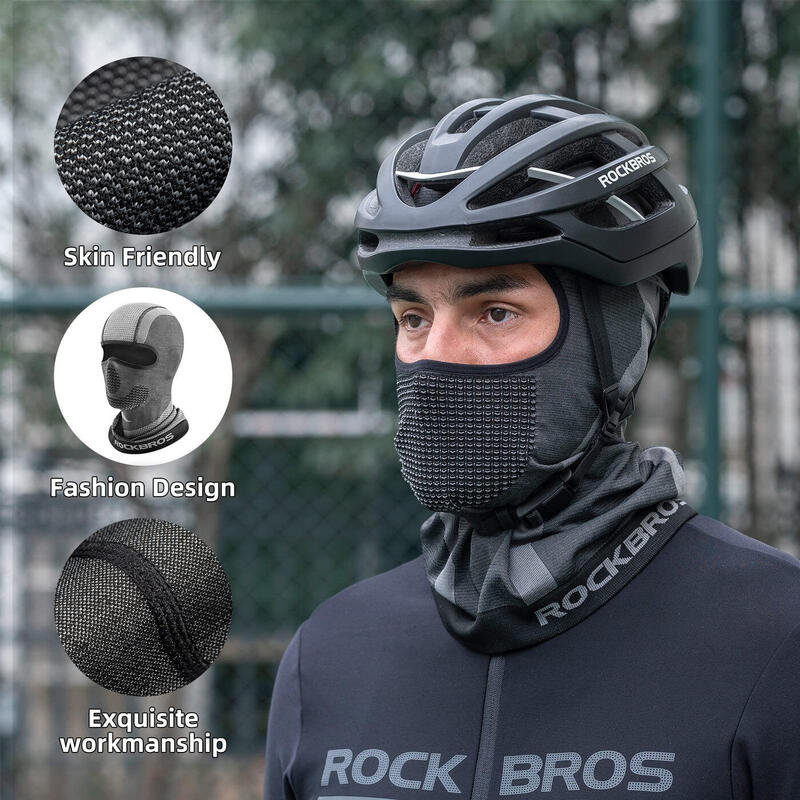Cagulă biciclete de oras termică, respirabilă, 13210011, gri