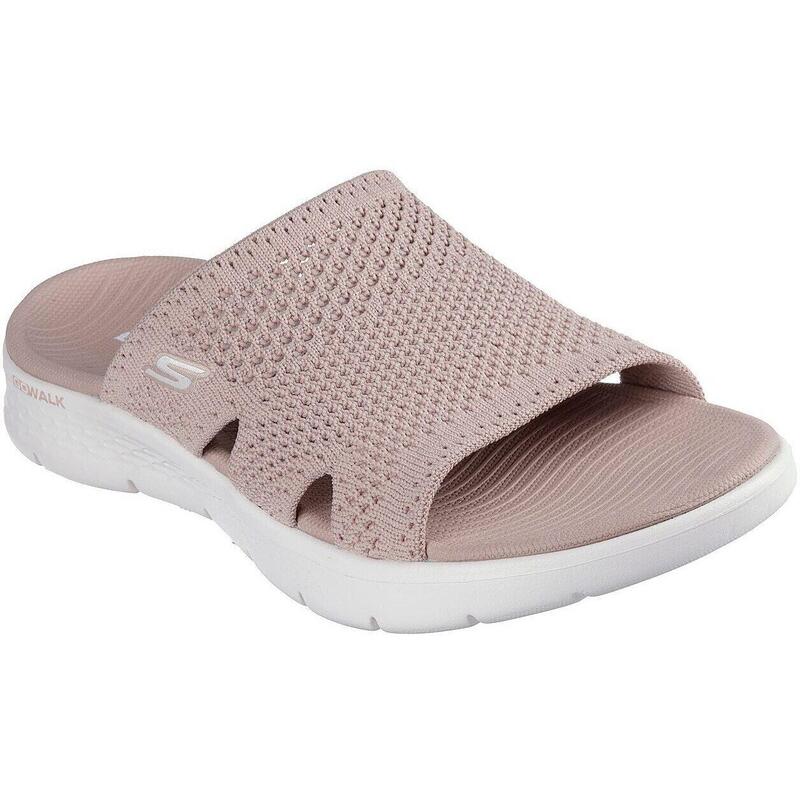 Sandales Skechers Go Walk Flex Sandal, Rose, Femmes