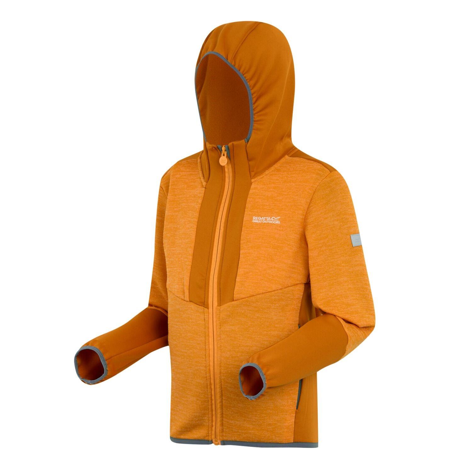 Dziecięca bluza z kapturem z pełnym zamkiem błyskawicznym Regatta Dissolver X