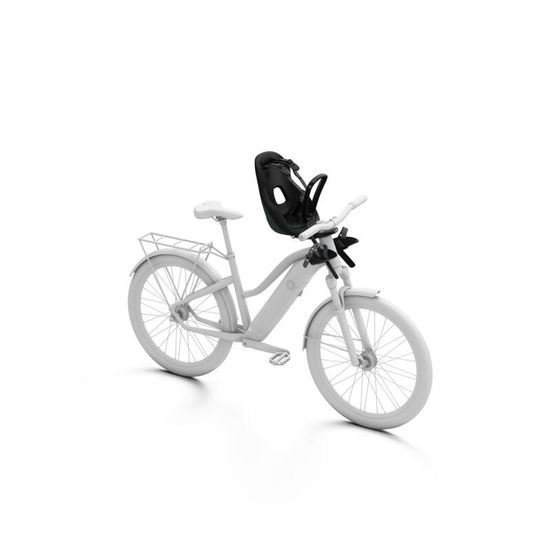 Scaun copii, Thule Yepp2 Mini Midnight Black, cu montare pe bicicleta in fata