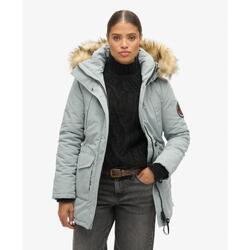 Manteau de parka à capuche en fausse fourrure Everest
