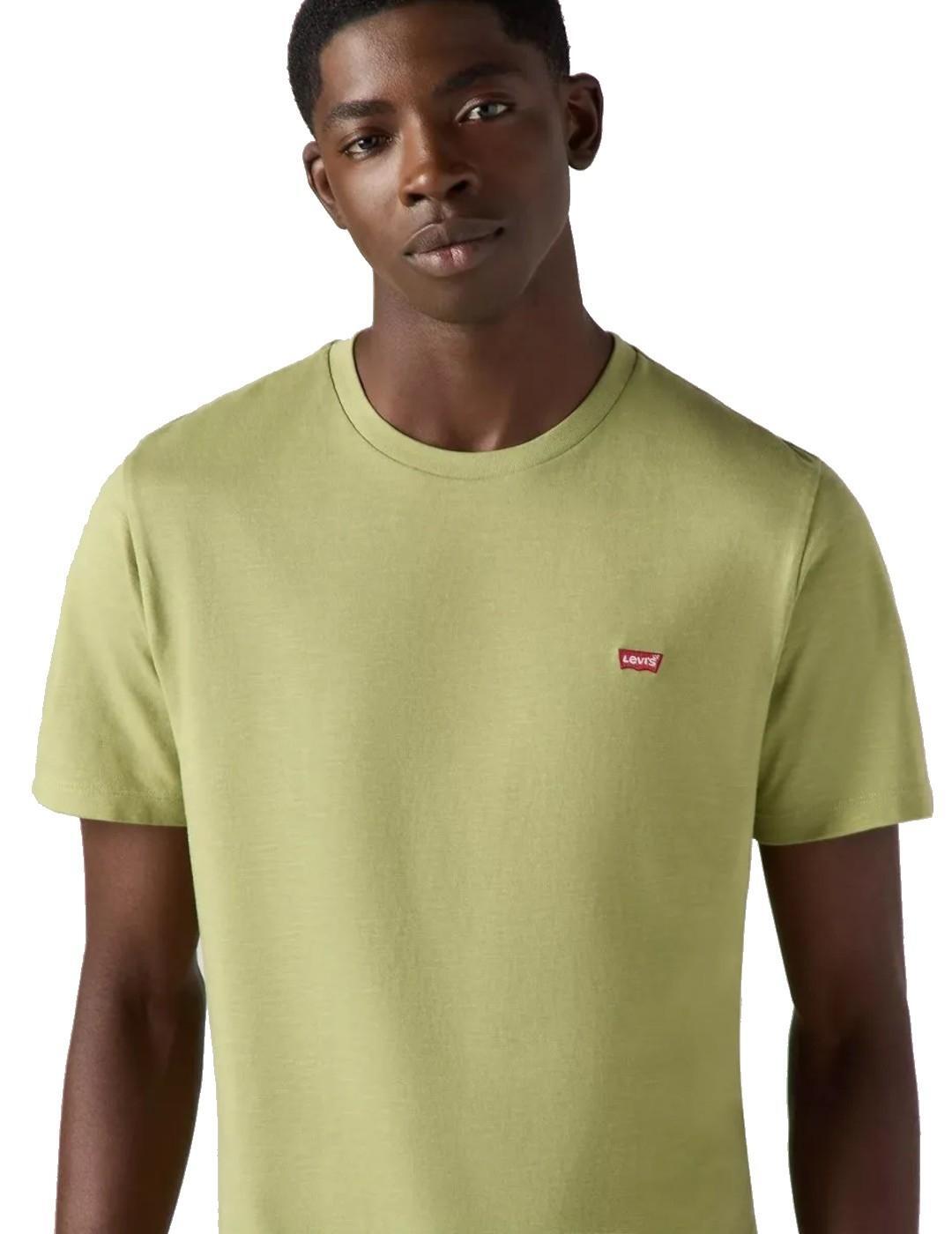 T-shirt pour homme Levis Red tab Vert 3/5