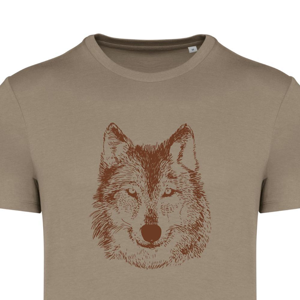 Camiseta Caza Hombre Pasión Morena 37040 Camel Manga Corta 3/6