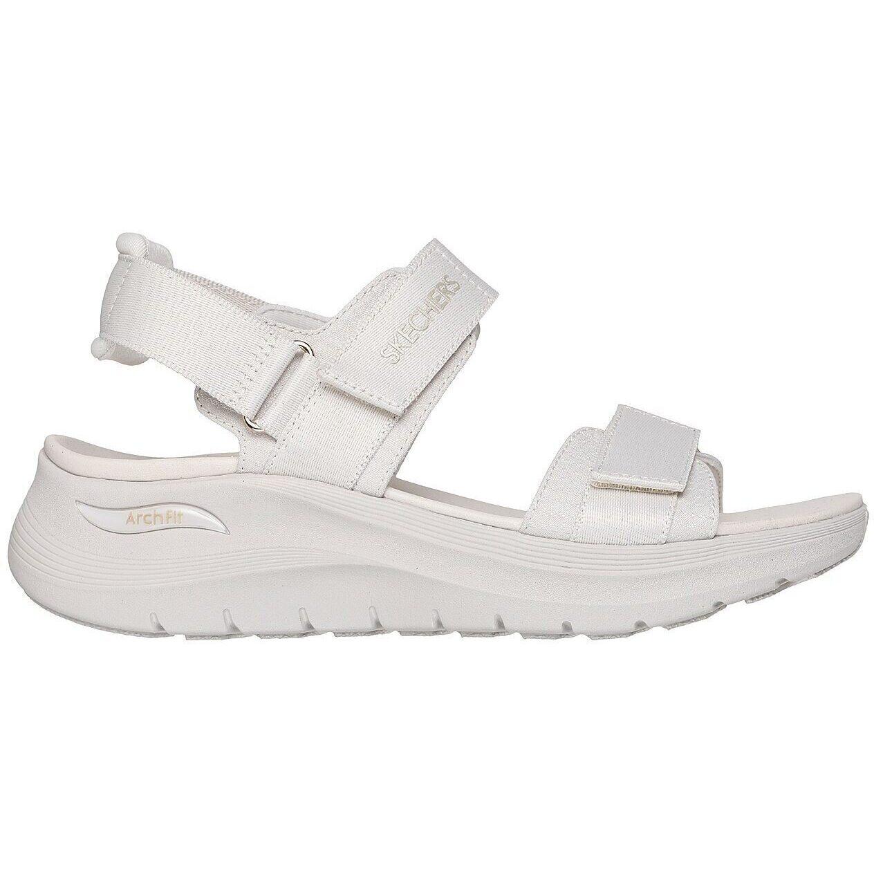 Sandali Skechers Arch Fit 2.0 - Go-ge, Bianca, Donne 3/5
