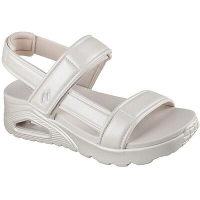 Sandalen Skechers Uno-basically Pretty. Weiß. Damen