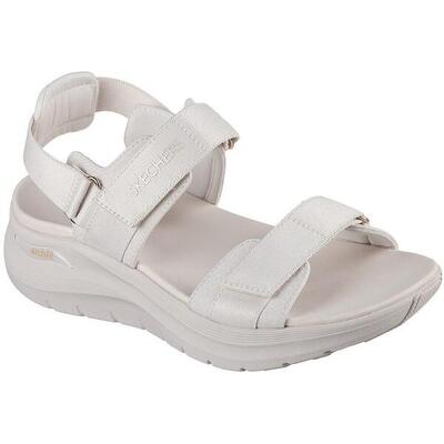 Sandalen skechers arch fit 2.0 - go-ge. wit. dames