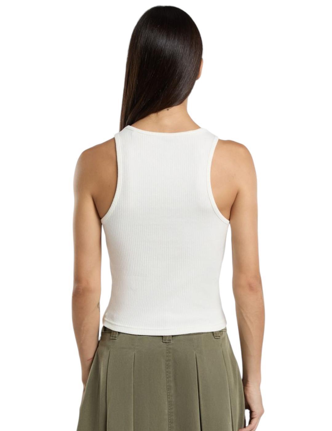 Damen T-Shirt Dickies Oakport Weiß 2/4