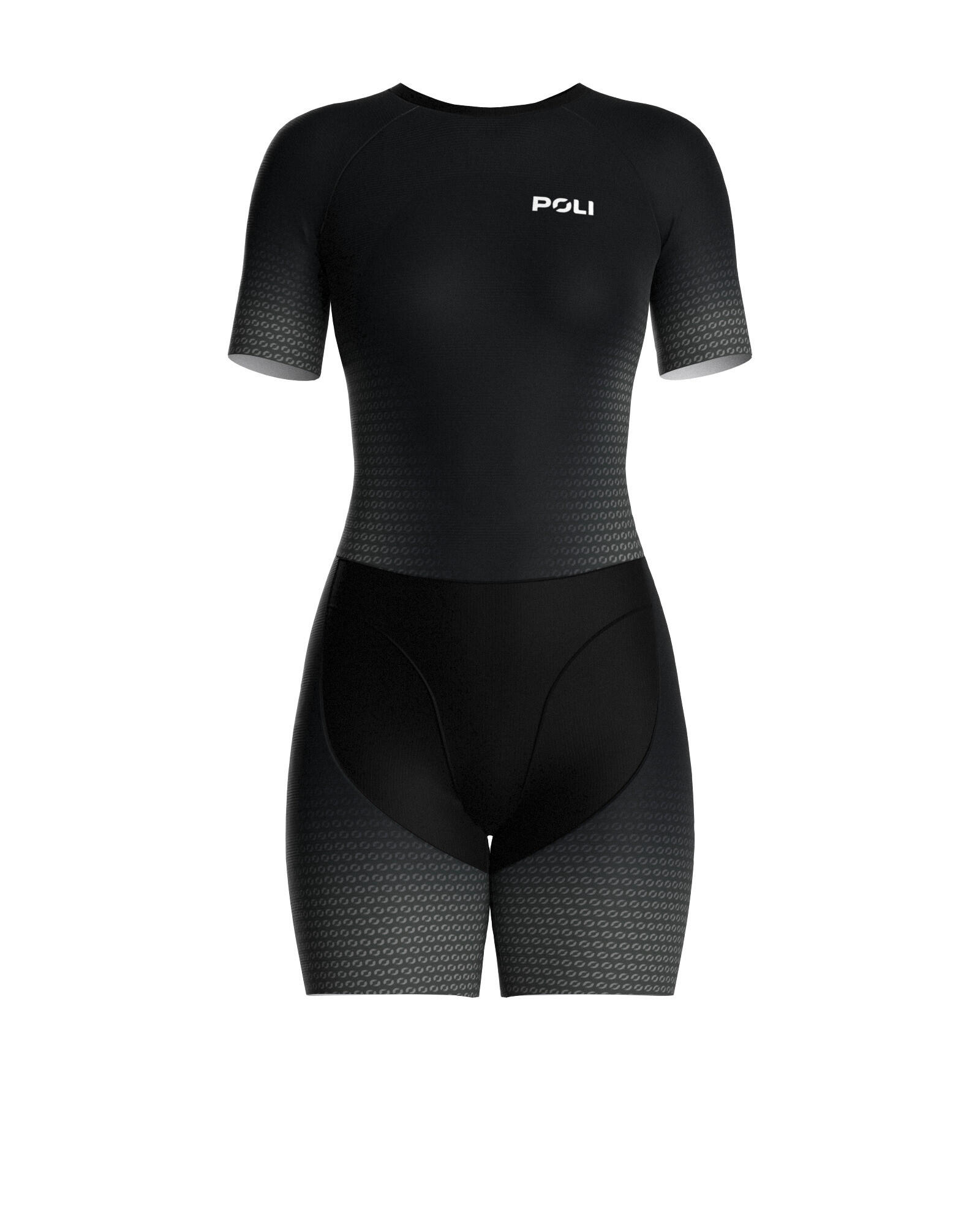 POLI Premium triatlonpak met korte mouwen dames – DEEPRA