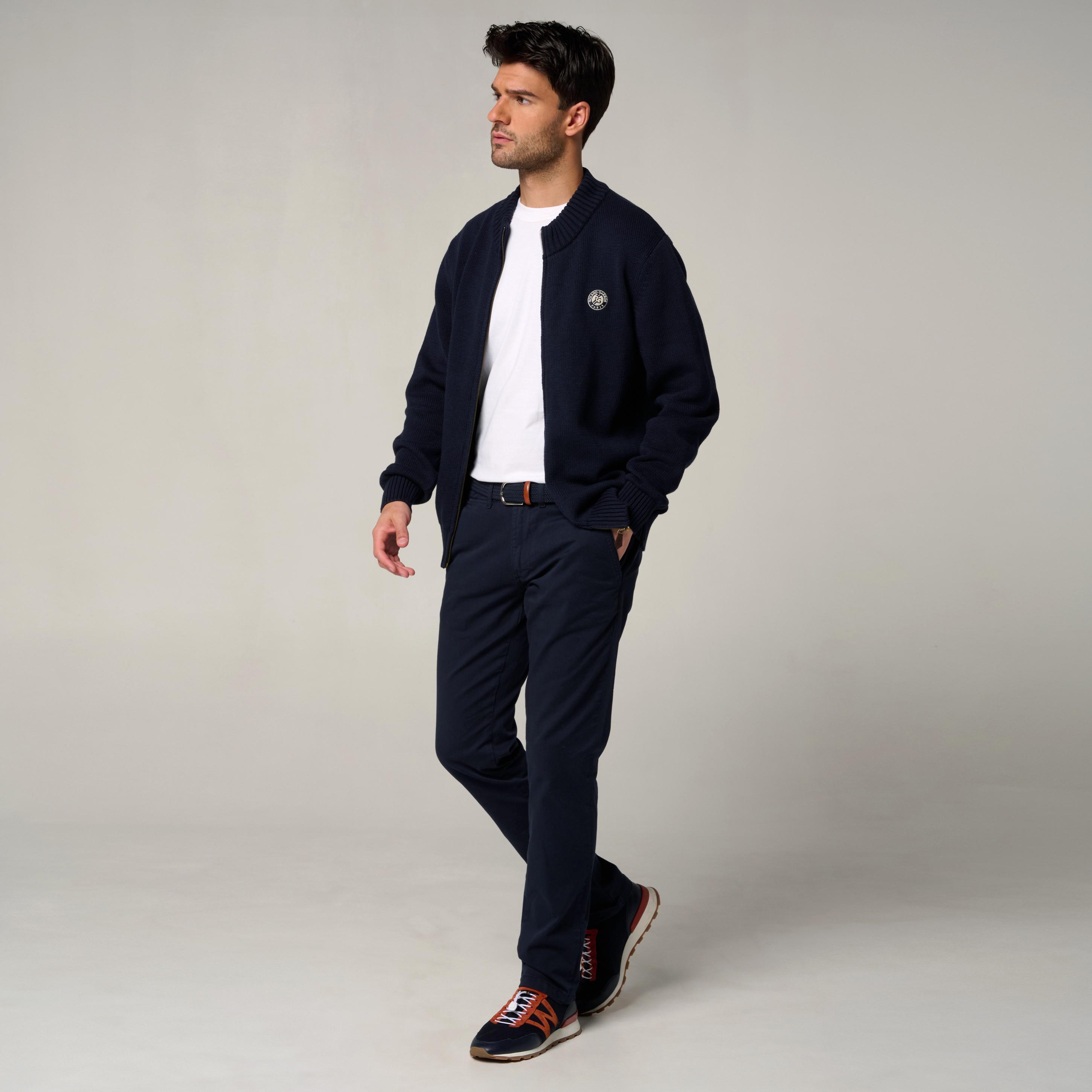 Gilet Heritage Homme Roland-Garros - Marine 2/3