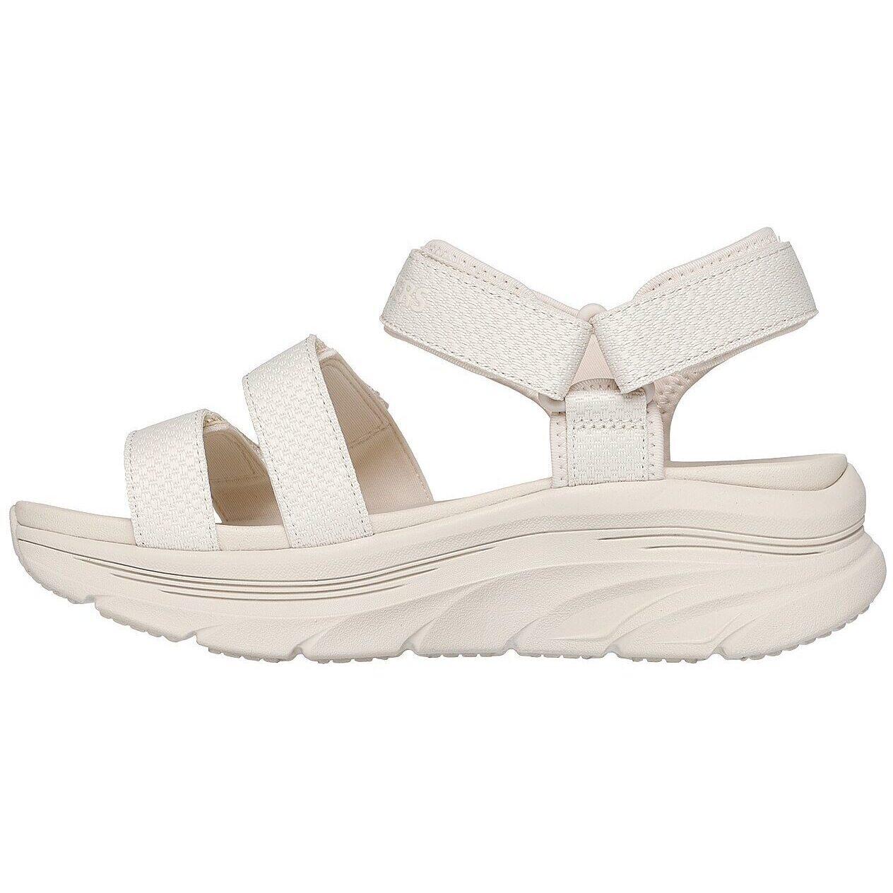 Chinelos Skechers D'lux Walker - Going, Branco, Mulheres 4/5