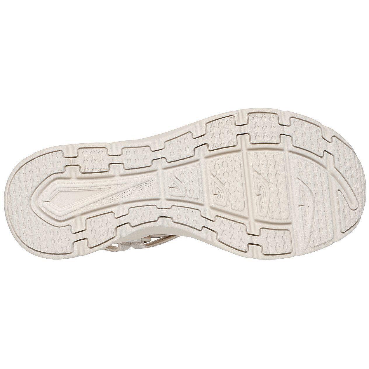 Chinelos Skechers D'lux Walker - Going, Branco, Mulheres 5/5