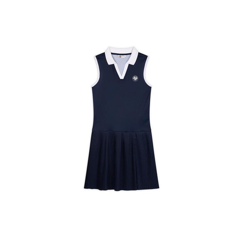 Robe Performance Fille Roland-Garros - Marine