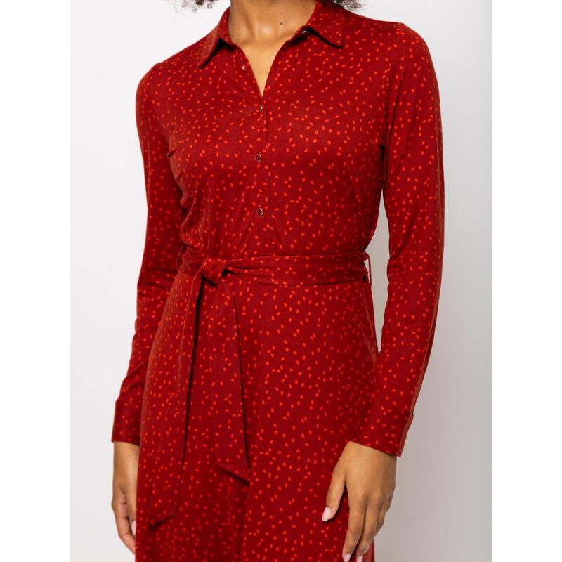 Rochie din in pentru femei VEVLA