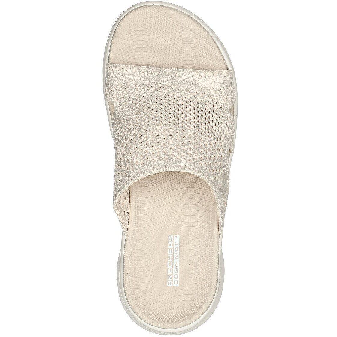 Sandales Skechers Go Walk Flex Sandal, Blanc, Femmes 2/5