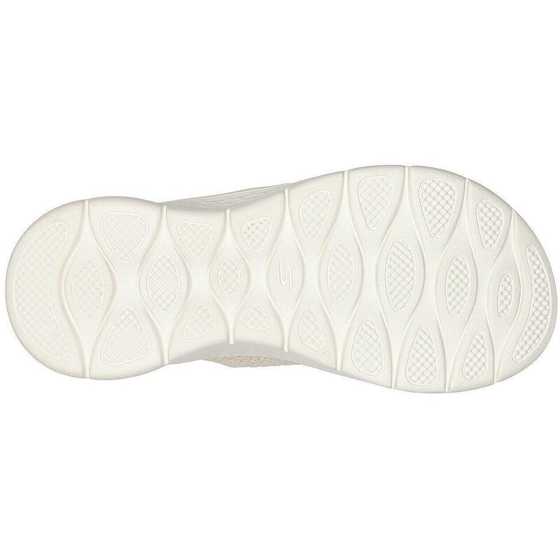 Sandale femei Skechers Go Walk Flex Sandal, Alb