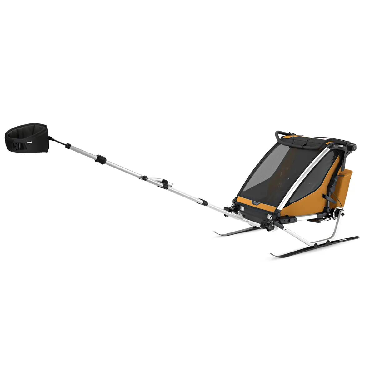 Carucior multisport double Thule Chariot Sport 2, Natural Gold 6/7
