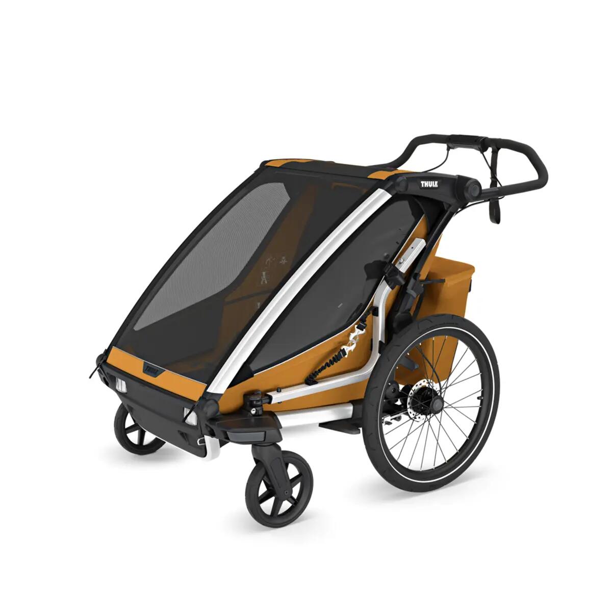 Carucior multisport double Thule Chariot Sport 2, Natural Gold 7/7