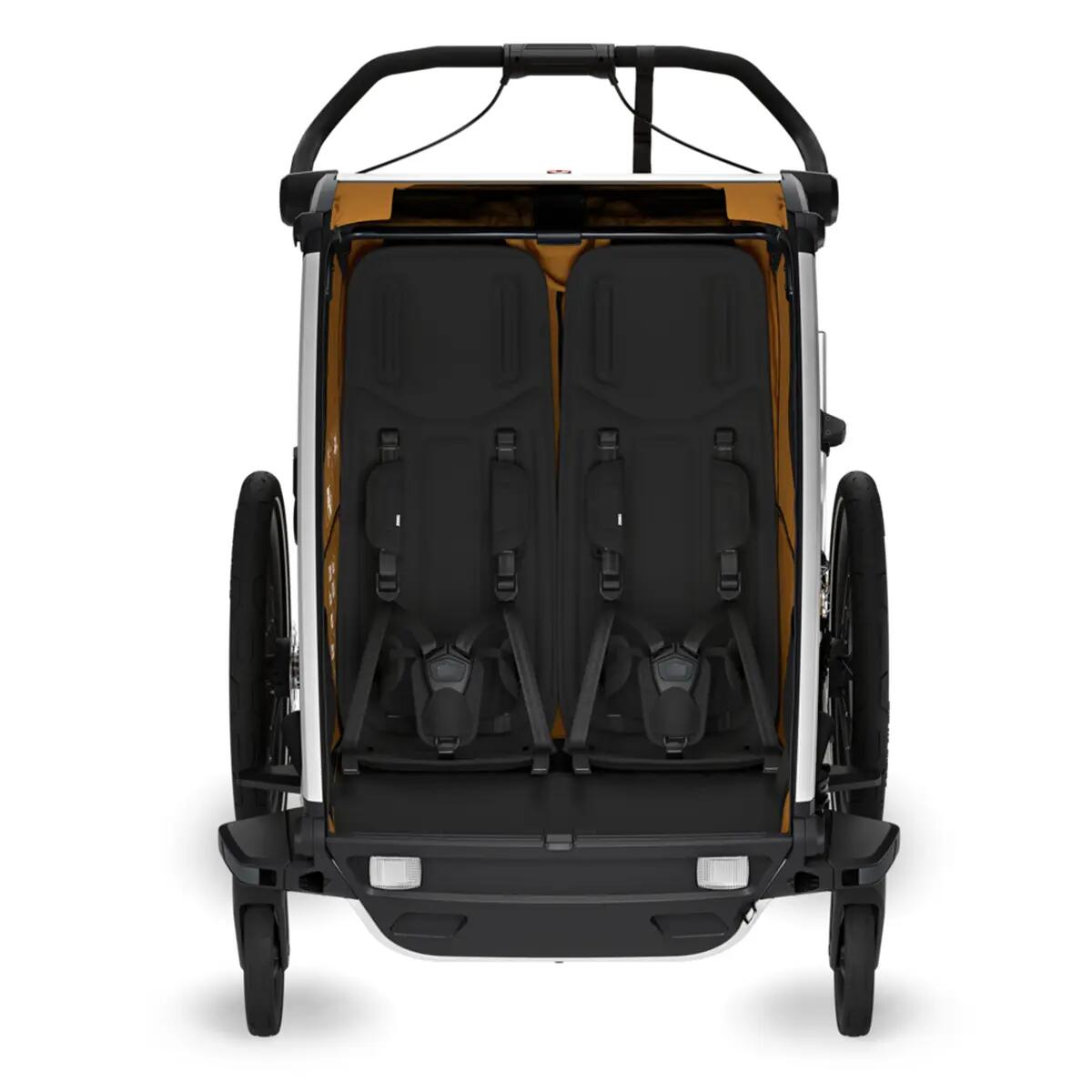 Carucior multisport double Thule Chariot Sport 2, Natural Gold 3/7