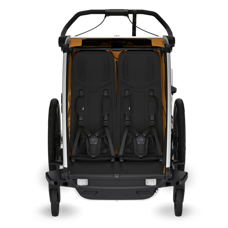 Carucior multisport double Thule Chariot Sport 2, Natural Gold