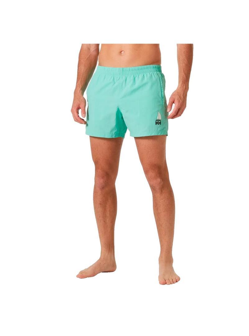 Fato de banho masculino Helly Hansen Cascais Verde 3/5