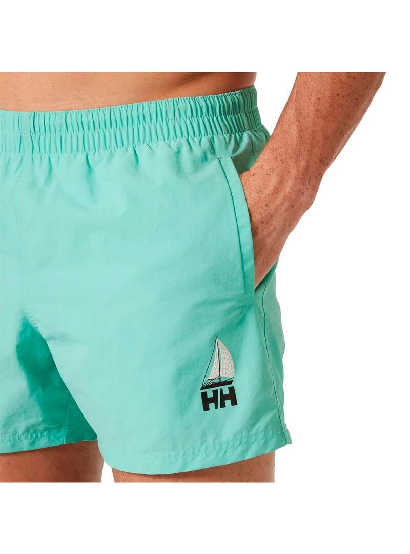 Fato de banho masculino Helly Hansen Cascais Verde 5/5