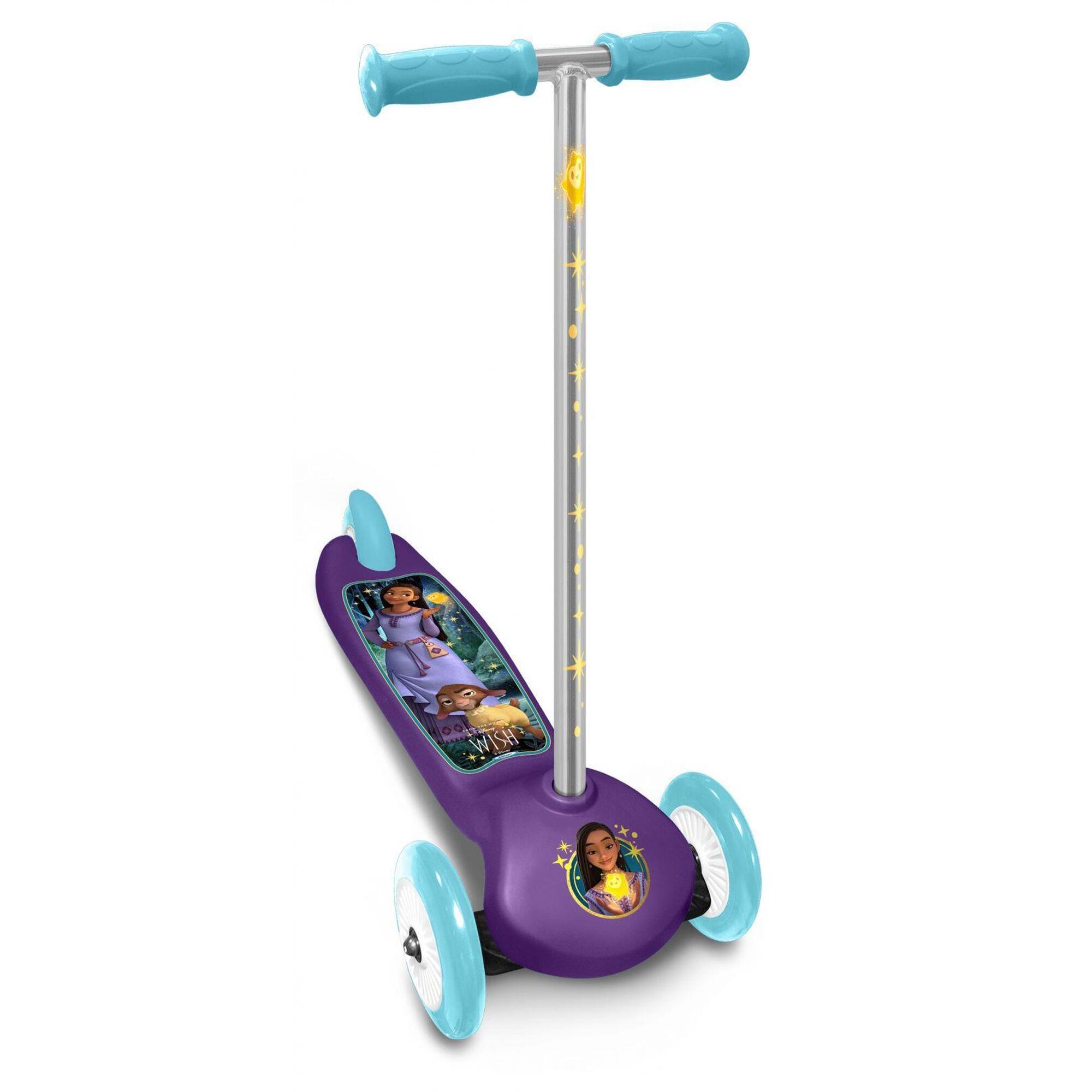 Trotineta intuitiva Wish, platforma antiderapanta, manere ergonomice