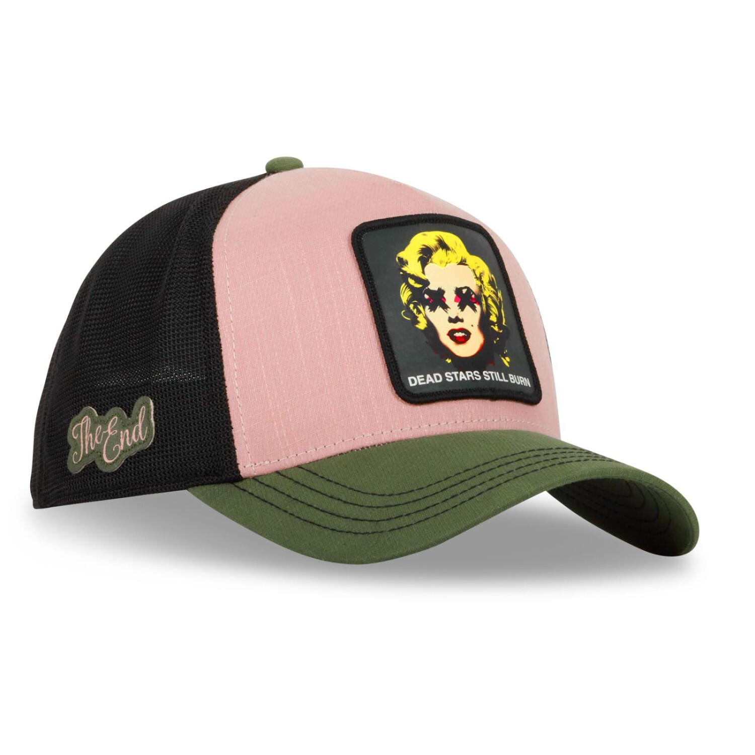Casquette homme trucker effet bamboo finitions premium Dead Star 2/5
