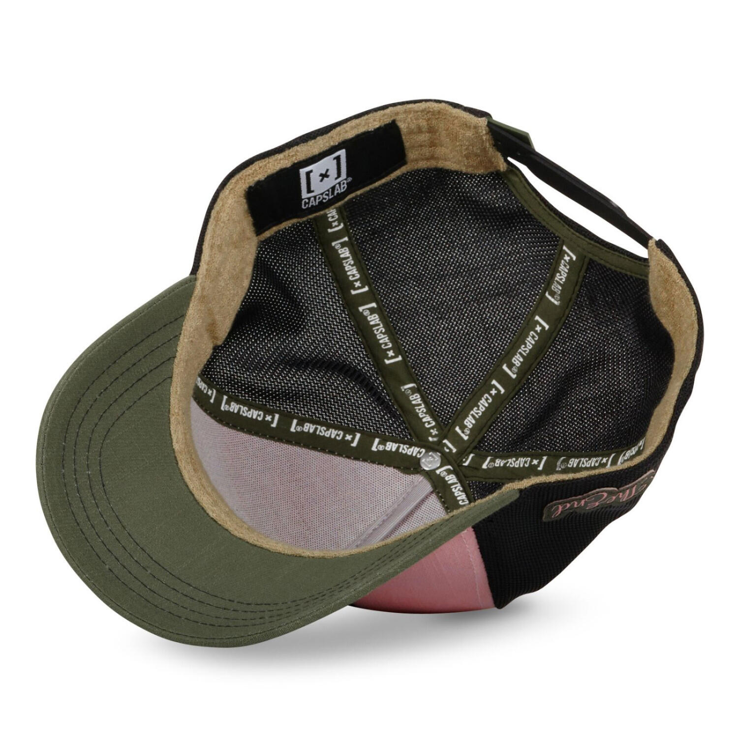 Casquette homme trucker effet bamboo finitions premium Dead Star 4/5